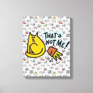 Funny cats, milk and magic. canvas print