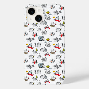 Funny cats, milk and magic. Case-Mate iPhone 14 case
