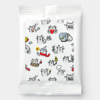 Funny cats, milk and magic.