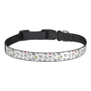 Funny cats, milk and magic. pet collar