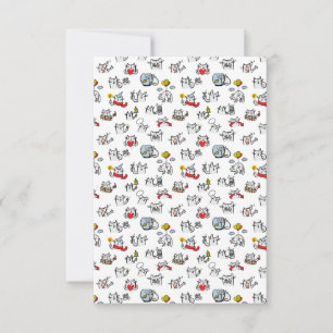 Funny cats, milk and magic. save the date