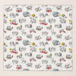 Funny cats, milk and magic. scarf<br><div class="desc">-</div>