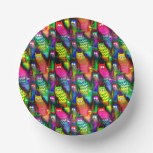 Funny Cats Pattern-54578 Paper Bowls