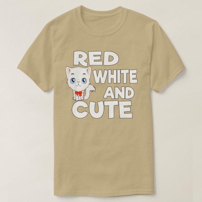 Funny Cats With Love  T-Shirt (Design Front)