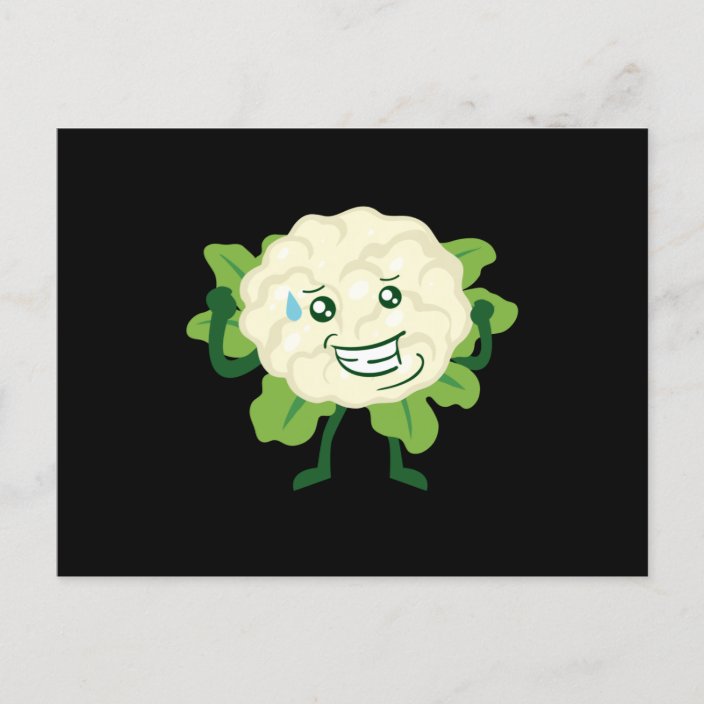 Funny Cauliflower Postcard