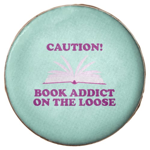Funny_ Caution Book Addict on The Loose Chocolate Covered Oreo