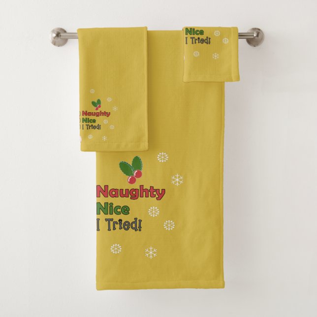 Funny Cavalier Christmas Towels (Insitu)