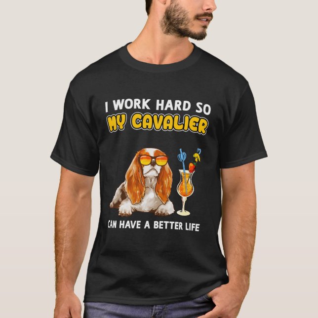 Funny Cavalier King Charles Spaniel Lover Gifts T-Shirt (Front)