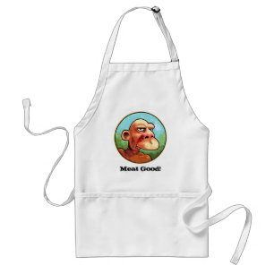 Funny Caveman Apron