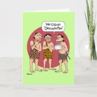 Funny Cavemen Birthday