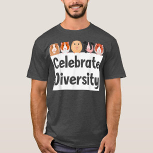 Funny Celebrate Diversity Cute Guinea Pig Owner Lo T-Shirt