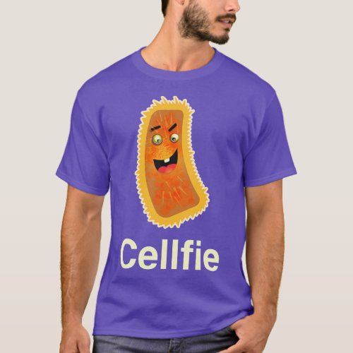 Funny Cellfie Medical Laboratory Scientist Tech T_Shirt
