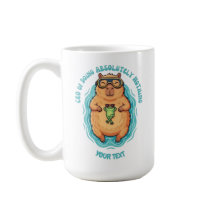 Funny CEO of Doing Nothing Capybara Custom
