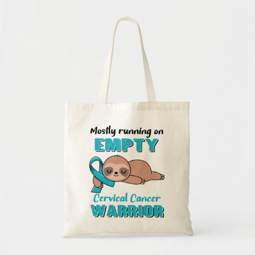 Funny Cervical Cancer Awareness Gifts Tote Bag