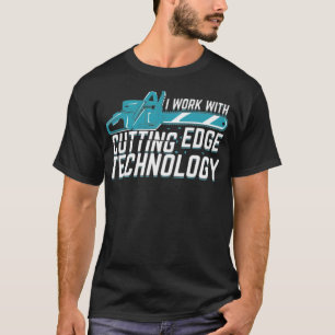 Funny Chainsaw Operator Arborist Lumberjack space T-Shirt
