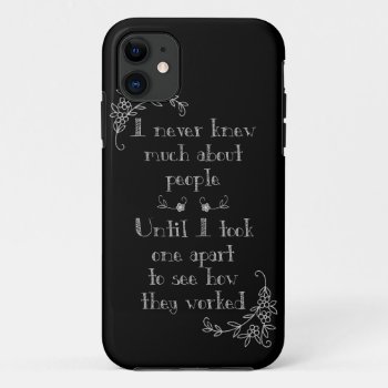 Funny Chalkboard Quote Phone Case by ChiaPetRescue at Zazzle