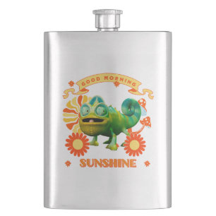 Funny Chameleon Good Morning Sunshine Flask