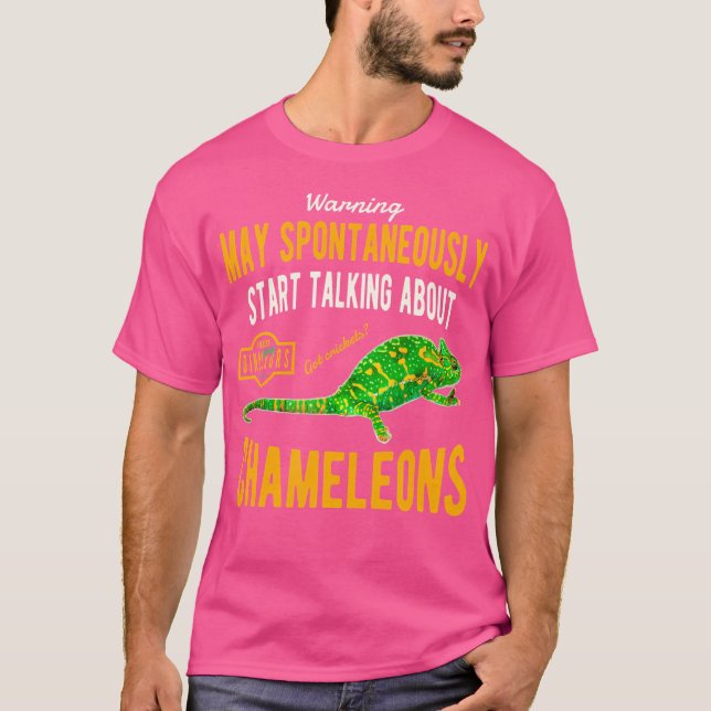 Funny Chameleon T-Shirt (Front)
