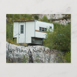 Funny Change of Address Card - Long Lost Camper