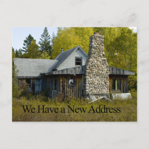Funny Change of Address Card - Nice Chimney