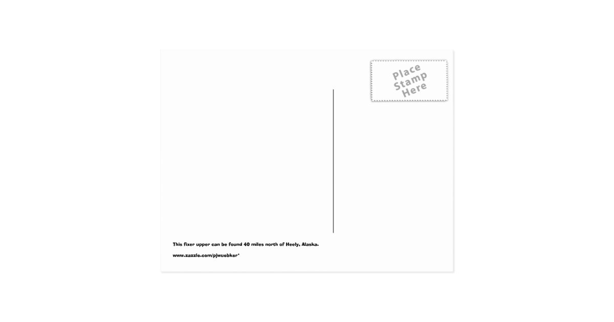 Funny Change of Address Card: Trailer Home Postcard | Zazzle