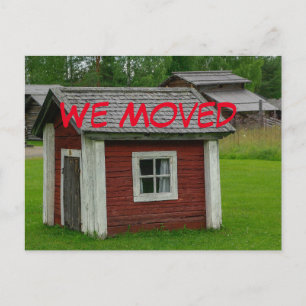Funny Change Of Address Postcard