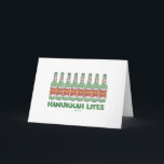 FUNNY CHANUKAH HANUKKAH LITES GIFTS HOLIDAY CARD<br><div class="desc">GIVE THESE HANUKKAH LITES GIFTS TO YOUR FAVORITE DRINKERS WHO APPRECIATE JEWISH HUMOR.</div>