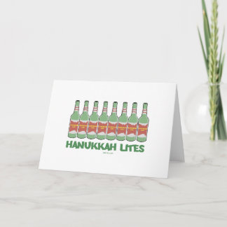 FUNNY CHANUKAH HANUKKAH LITES GIFTS HOLIDAY CARD