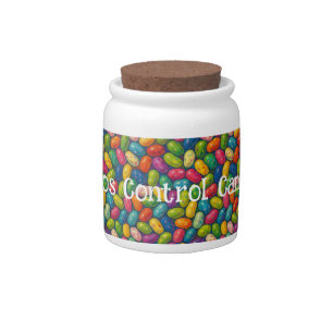 Funny Chaos Control Candies Jelly Beans Fauvist Candy Jar