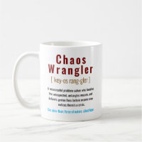 funny Chaos Coordinator Definition Office Coworker