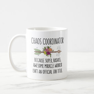 CHICKOR Gifts for Women - Unique Gift idea Boss Lady, Chaos Coordinator