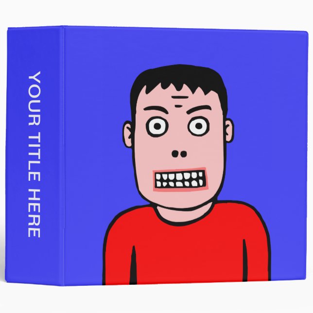 Funny Character 01 Binder (Front/Spine)