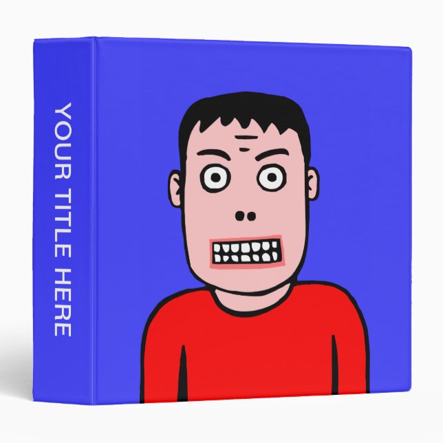Funny Character 01 Binder (Front/Spine)