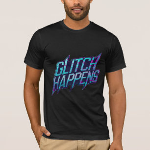 Funny Chatbot Memes Futurtistic Ai Glitch Happens T-Shirt