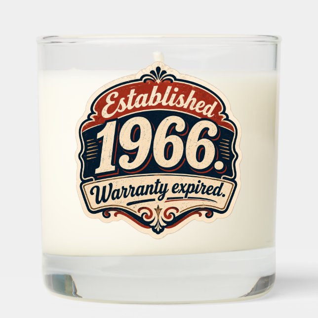Funny Cheeky Birthday Scented Candle | Milestone A (Right)