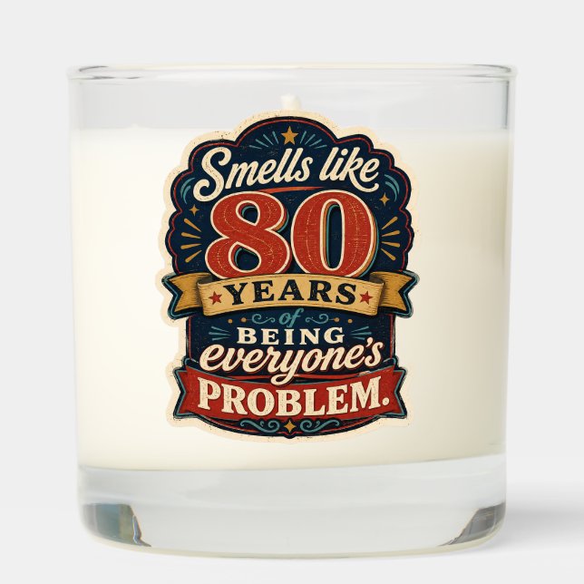 Funny Cheeky Birthday Scented Candle | Milestone A (Right)