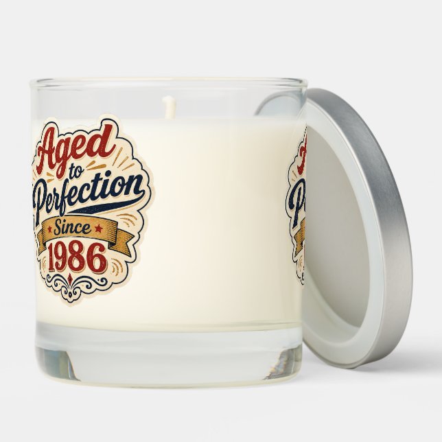 Funny Cheeky Birthday Scented Candle | Milestone A (Lid)