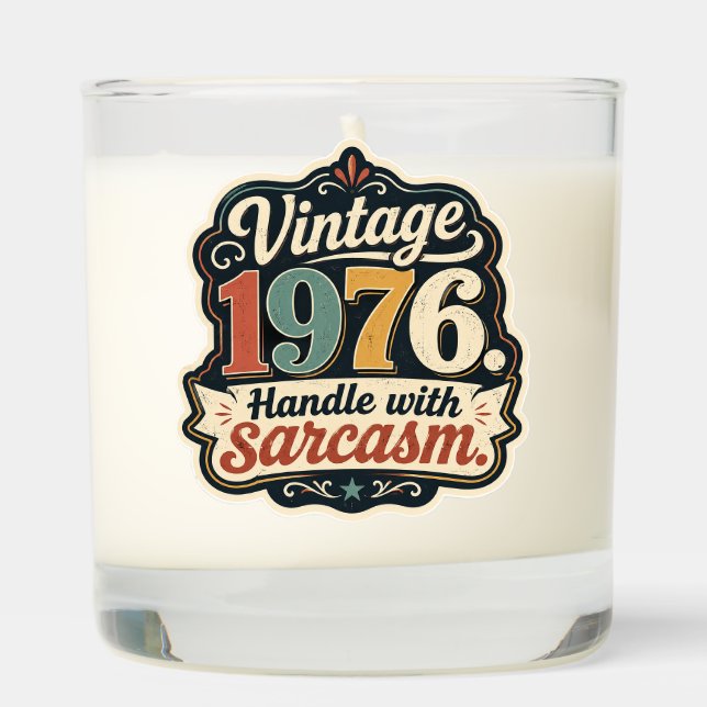 Funny Cheeky Birthday Scented Candle | Milestone A (Right)