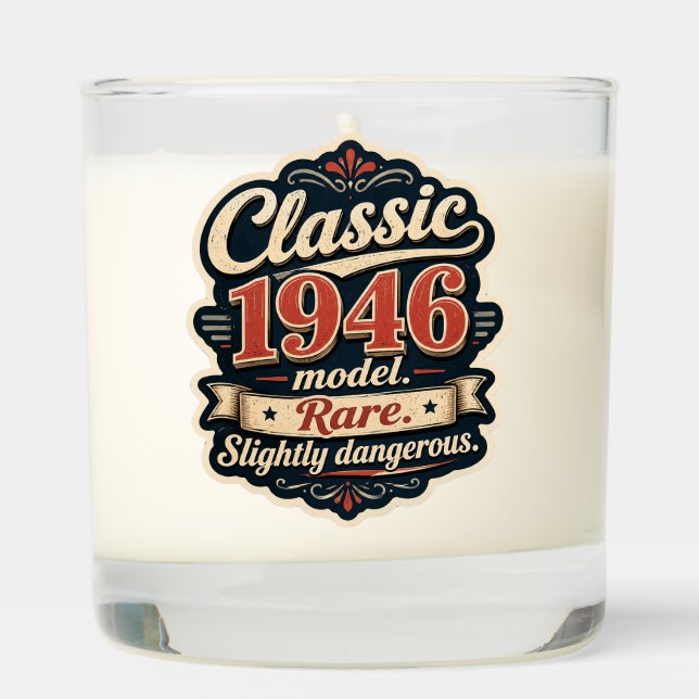 Funny Cheeky Birthday Scented Candle | Milestone A (Right)