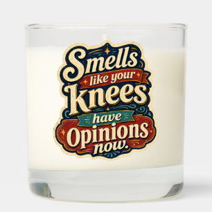 Funny Cheeky Birthday Scented Candle Milestone A