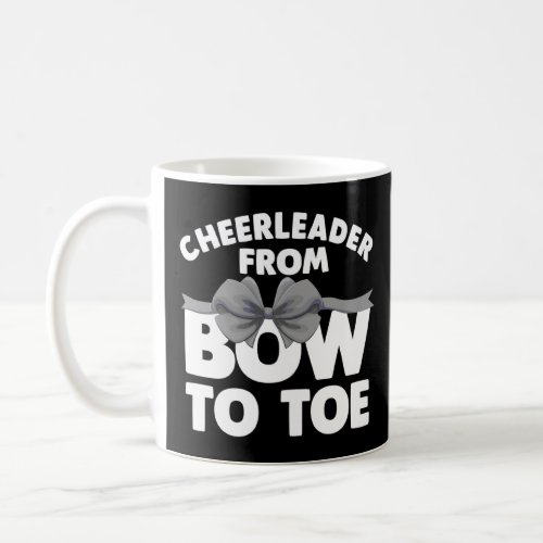 Funny Cheerleading Art For Teen Girl Women Cheerle Coffee Mug