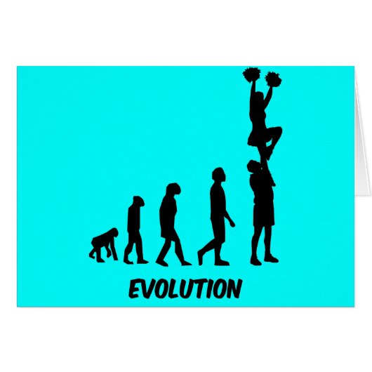 Funny cheerleading cards (Front Horizontal)