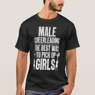 Funny Cheerleading Cheer For Boys Teens Kids Cheer T-Shirt