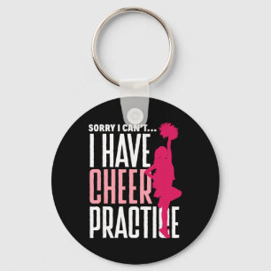 Funny Cheerleading Cheerleader Keychain