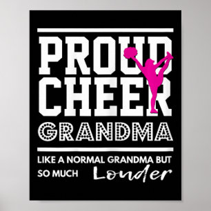 Funny Cheerleading Designs For Men, Women And Kid Poster