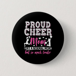 Funny Cheerleading Mom Cheer Mom _1 Button