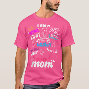 Funny Cheerleading Mom For Cheer Moms Cheer Squad T-Shirt