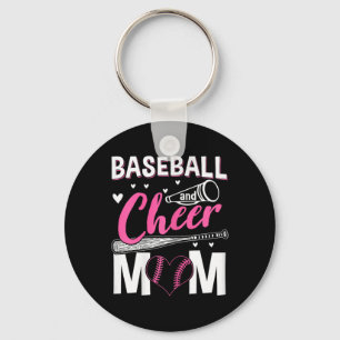 Funny Cheerleading Mom Sell And Cheer Mom Keychain