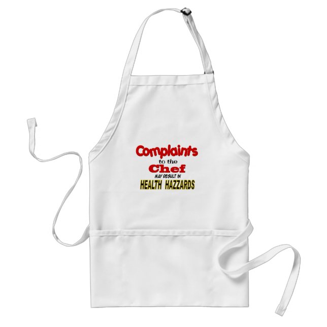 Funny Chef Adult Apron (Front)