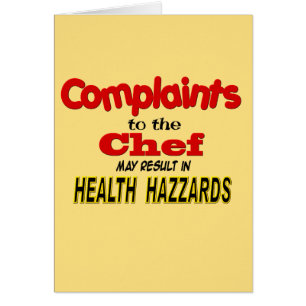 Funny Chef Cards